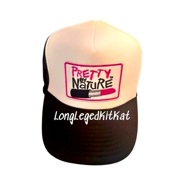 ‼️SOLD OUT‼️PRETTY BY NATURE ADJUSTABLE STRAP  MESH TRUCKER HATS NEW - Picture 2 of 2